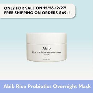 *Flash Deal* Abib Rice Probiotics Overnight Mask